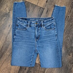 American Eagle Outfitters Classic Blue Skinny Jeans